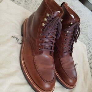 J.Crew Kenton Leather Pacer Moc Toe Boots